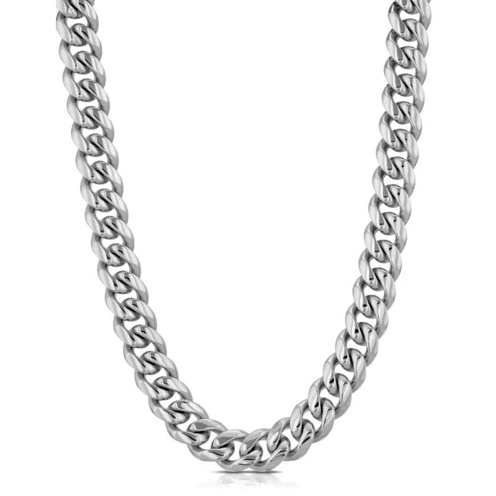 6mm Solid Gold Cuban Link Chain