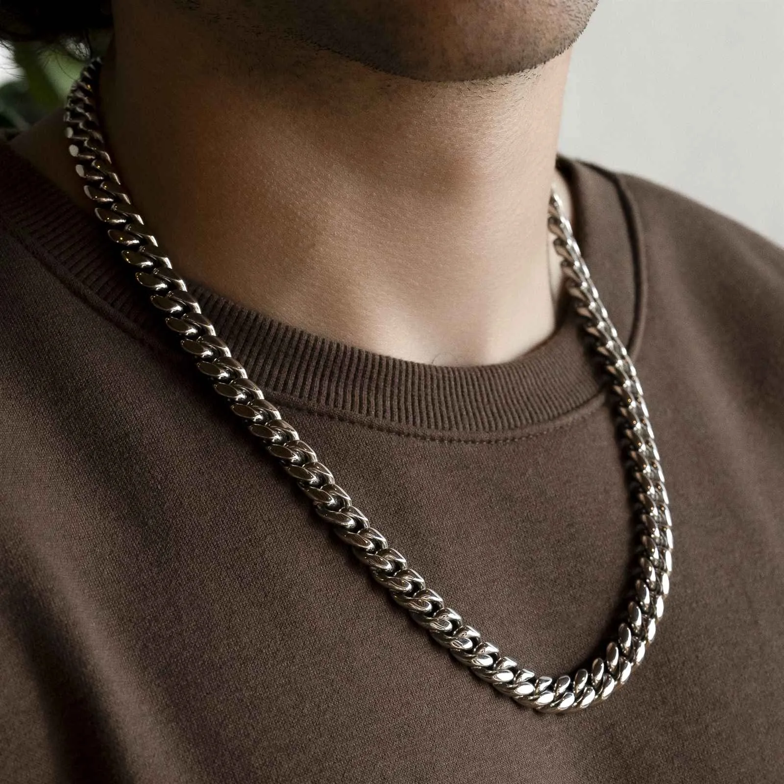 6mm Solid Gold Cuban Link Chain