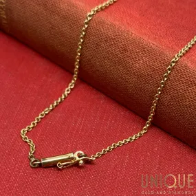 14K Gold 18 Link Chain