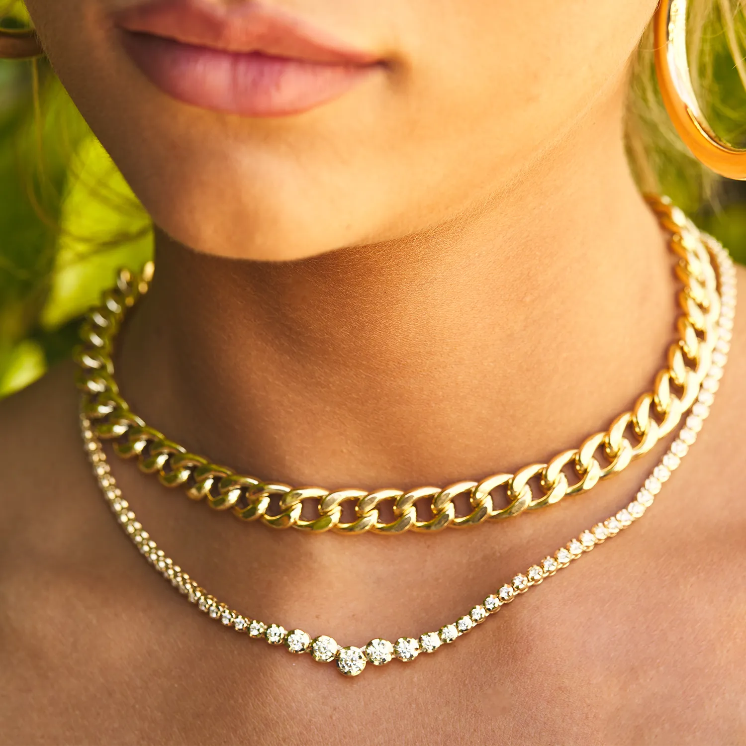 9mm Miami Cuban Chain Link Necklace