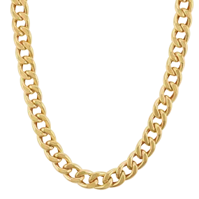 9mm Miami Cuban Chain Link Necklace