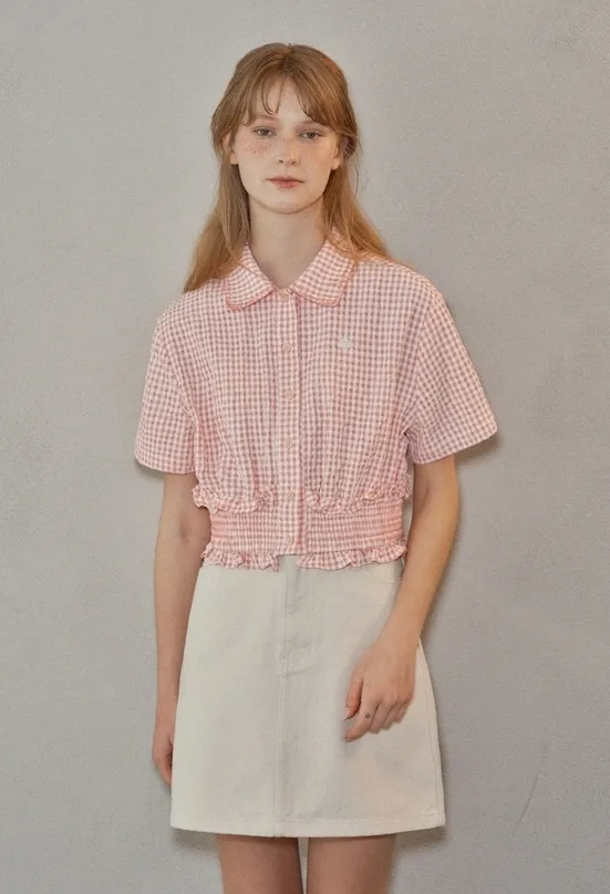 LAFUDGE STORE |Street Style Short Sleeved Top