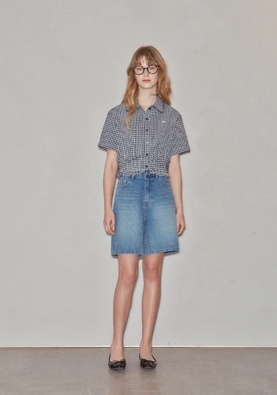 LAFUDGE STORE |Street Style Short Sleeved Top