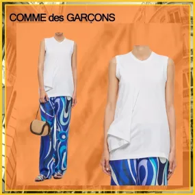 COMME des GARCONS |Casual Unisex Tie-dye Logo Top