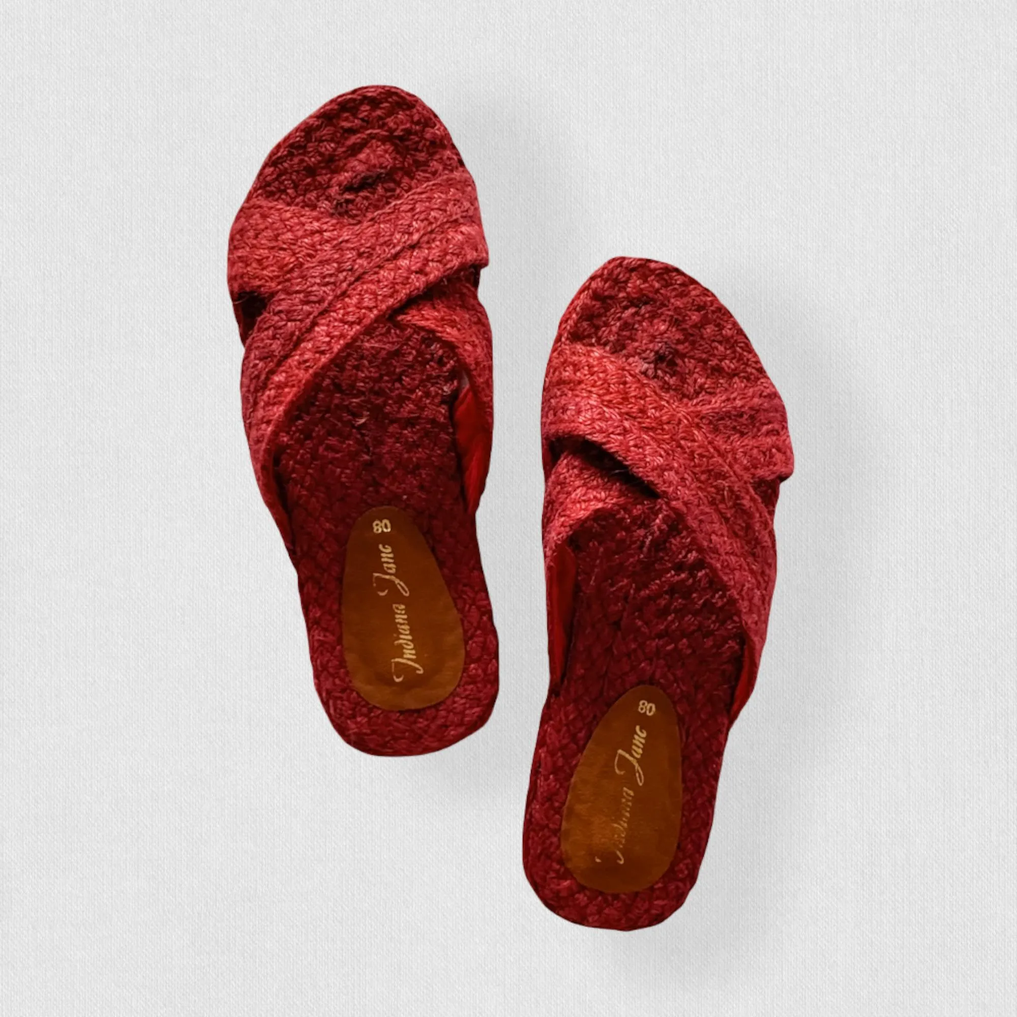 Abaca Cross-Strap Slides