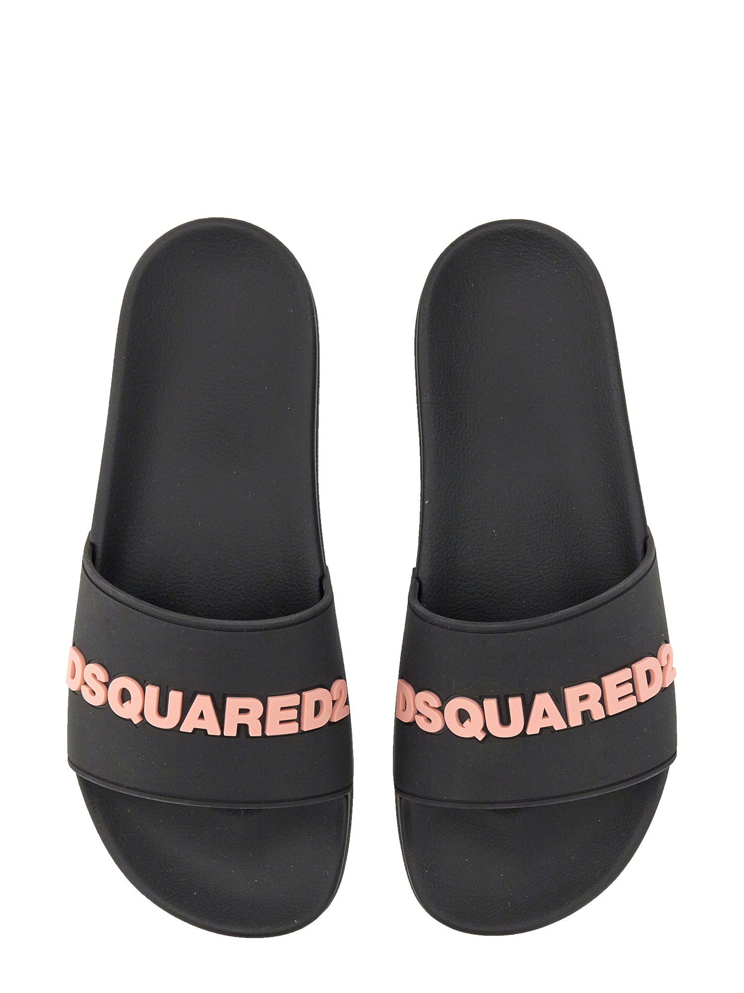 DSQUARED RUBBER SLIDE SANDAL