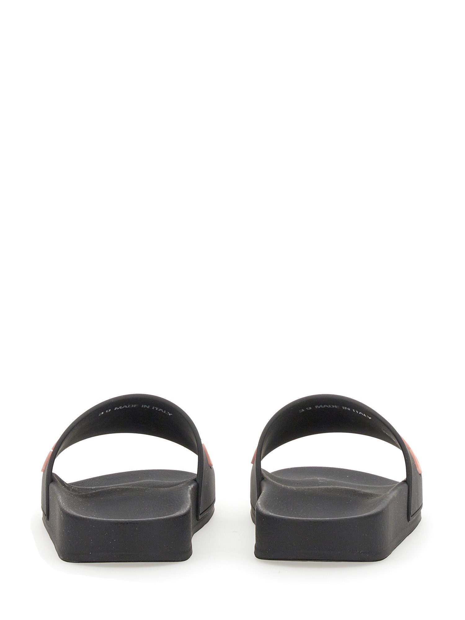 DSQUARED RUBBER SLIDE SANDAL