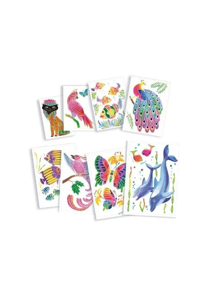 Junior Animal Postcards by Aquarellum