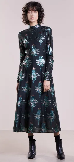 Polar Floral Maxi Dress