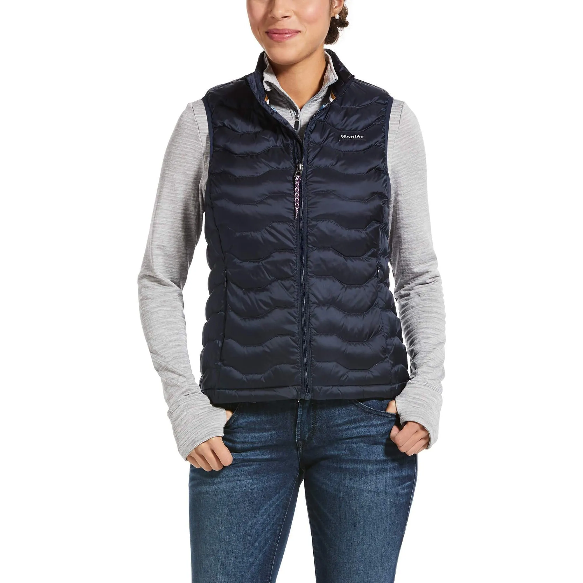 Ariat Women's Navy Eclipse Ideal 3.0 Down Vest