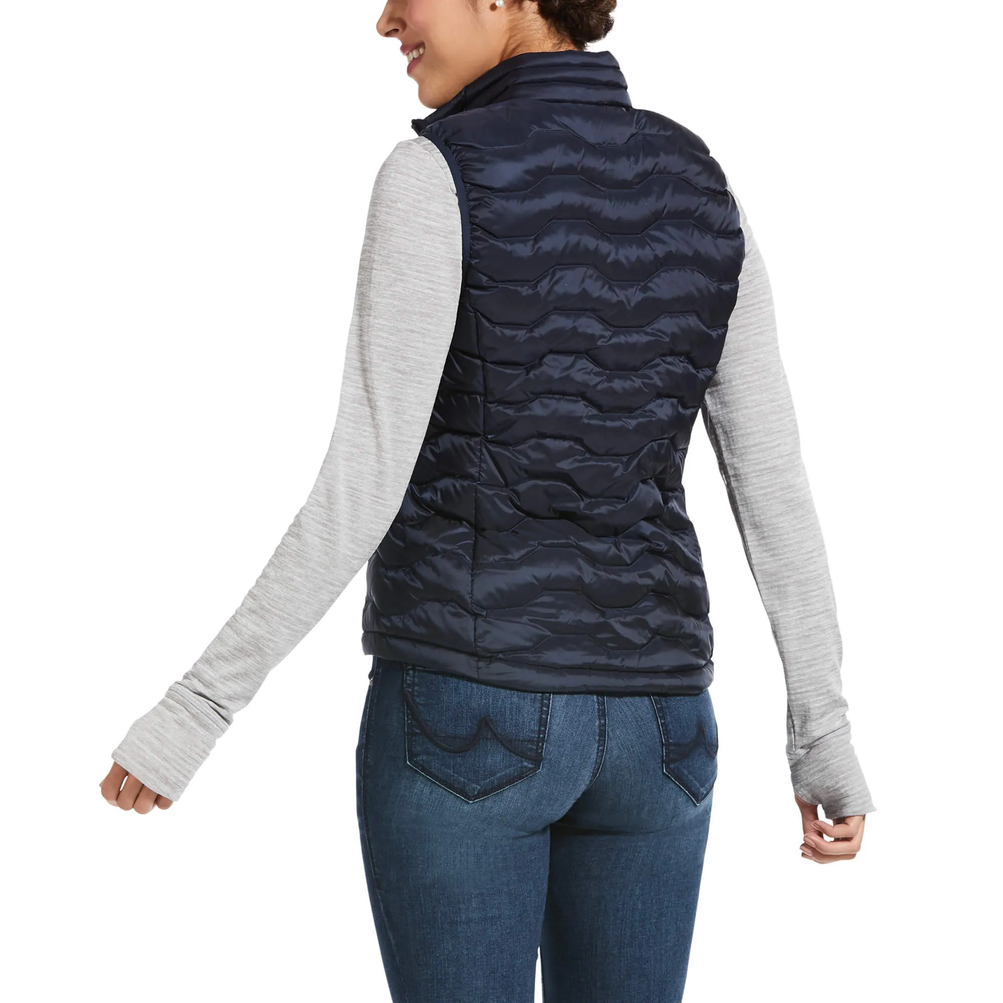 Ariat Women's Navy Eclipse Ideal 3.0 Down Vest