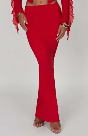 Maxi Skirt Astrid in Red