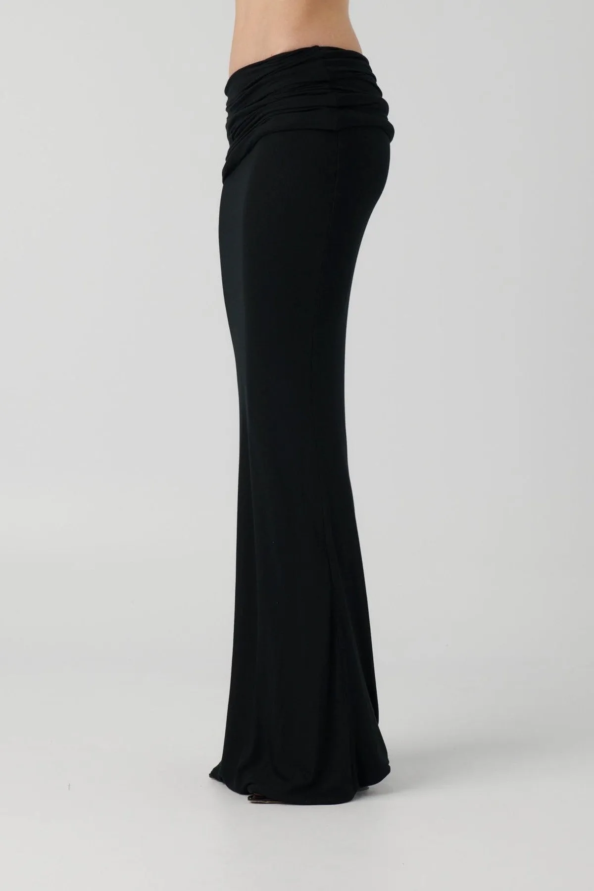 Black Samira Maxi Skirt