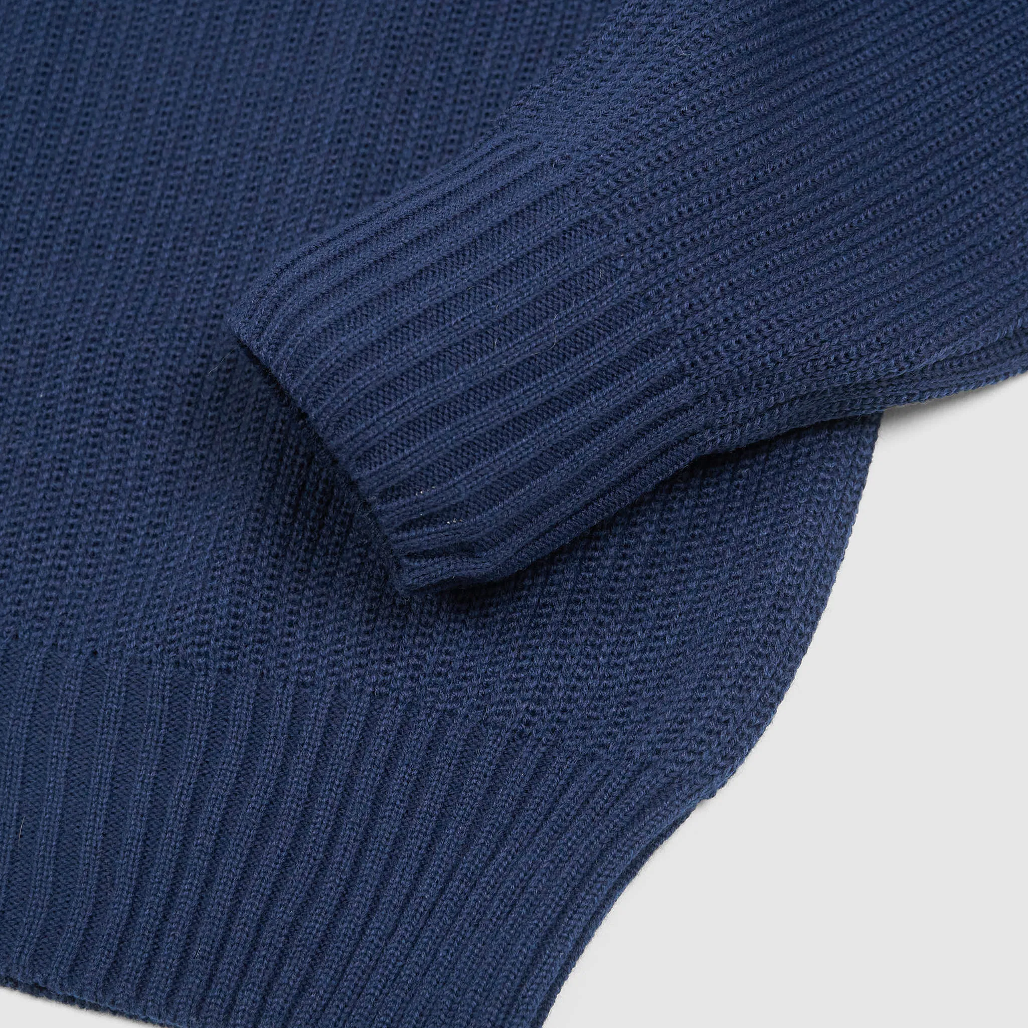 Blue Blue Japan Rolled Neck Pullover