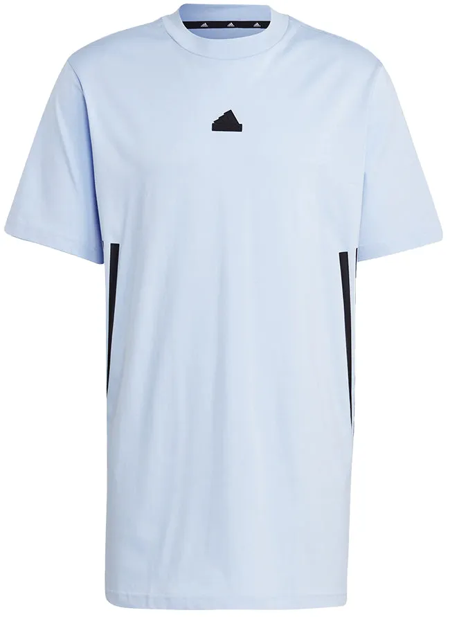 Men's Adidas Blue Dawn Future Icons 3-Stripe T-Shirt