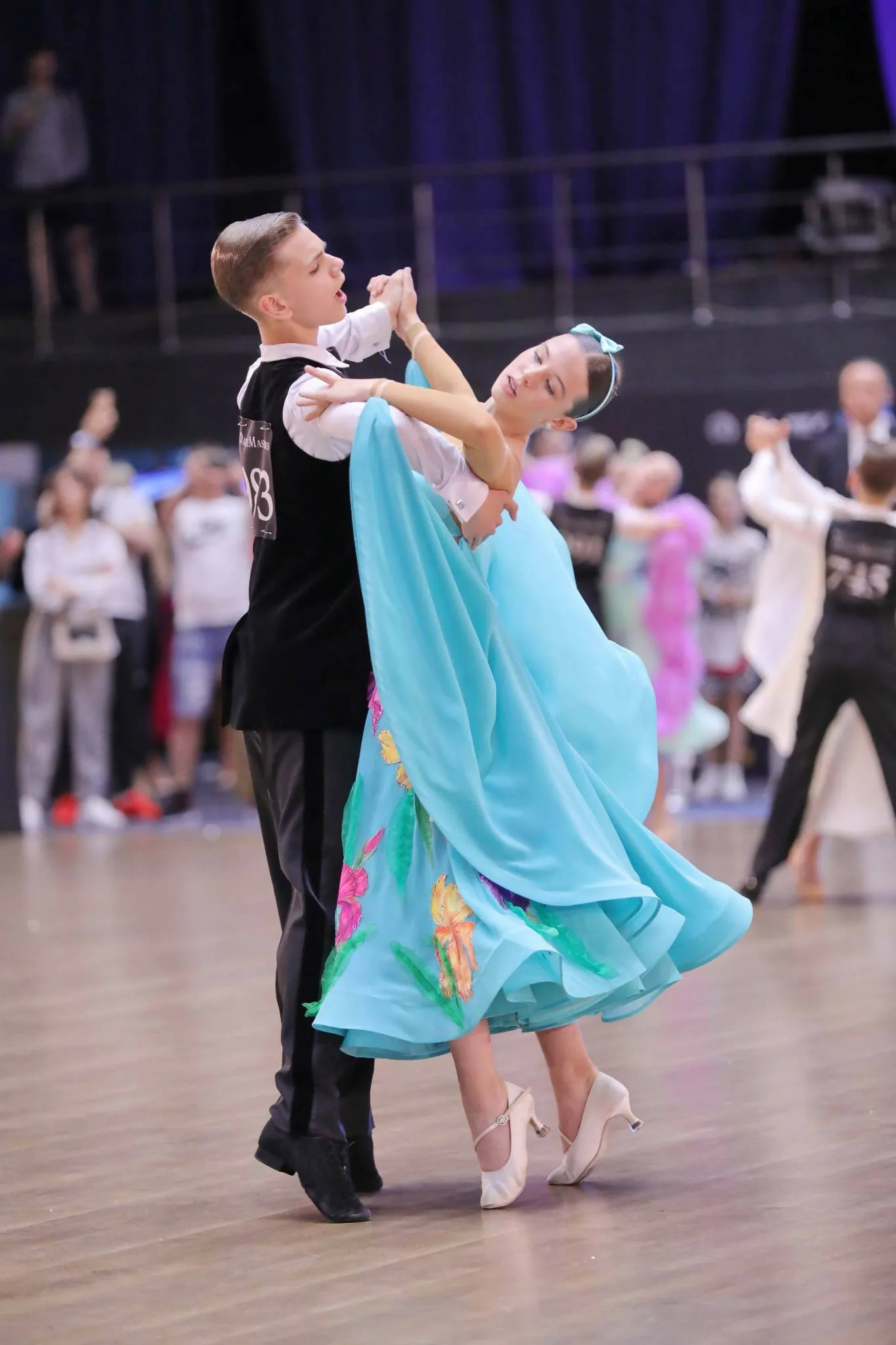 Blue Junior Ballroom & Latin Dress