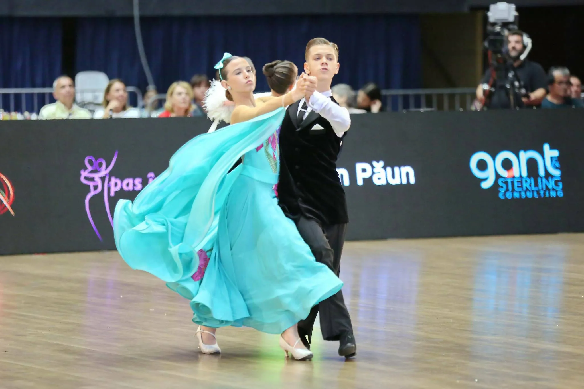 Blue Junior Ballroom & Latin Dress