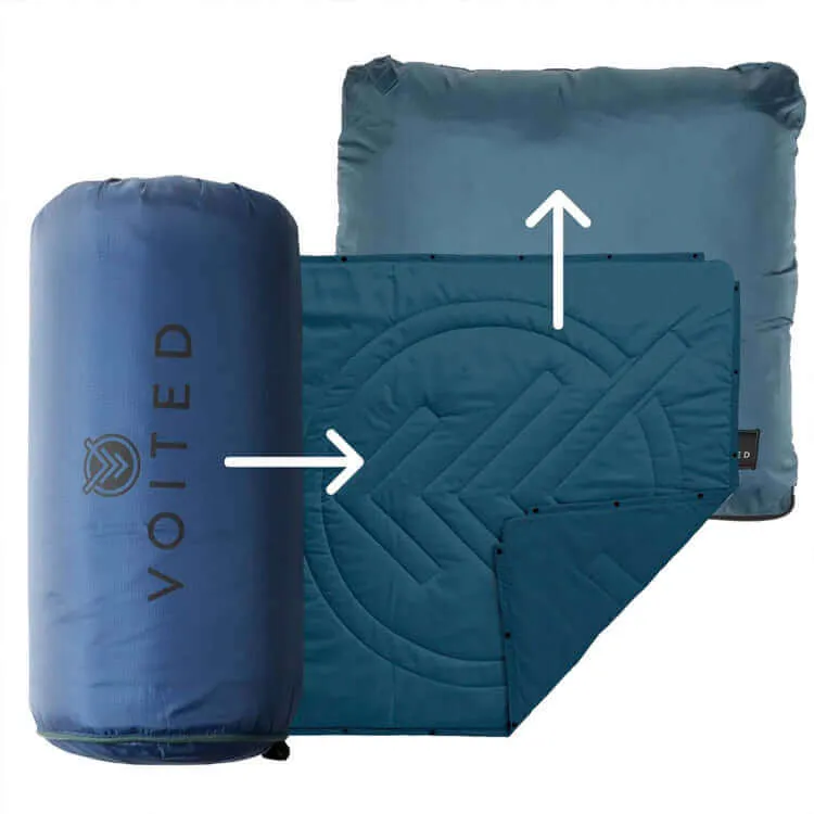 Blue Steel/Graphite Ripstop Sleeping Bag