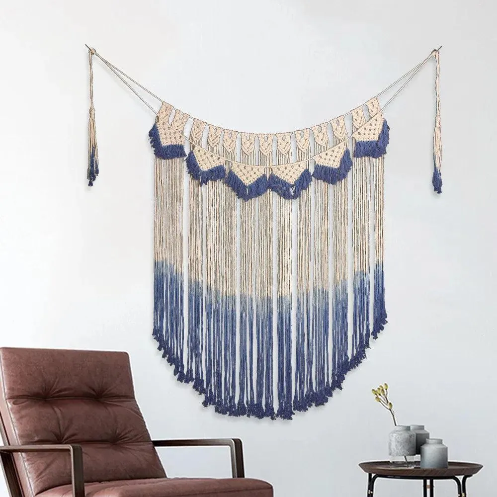 Bohemian Chic Macrame Wall Hanging Tapestry