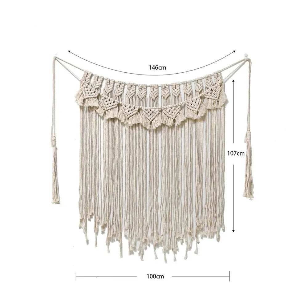 Bohemian Chic Macrame Wall Hanging Tapestry