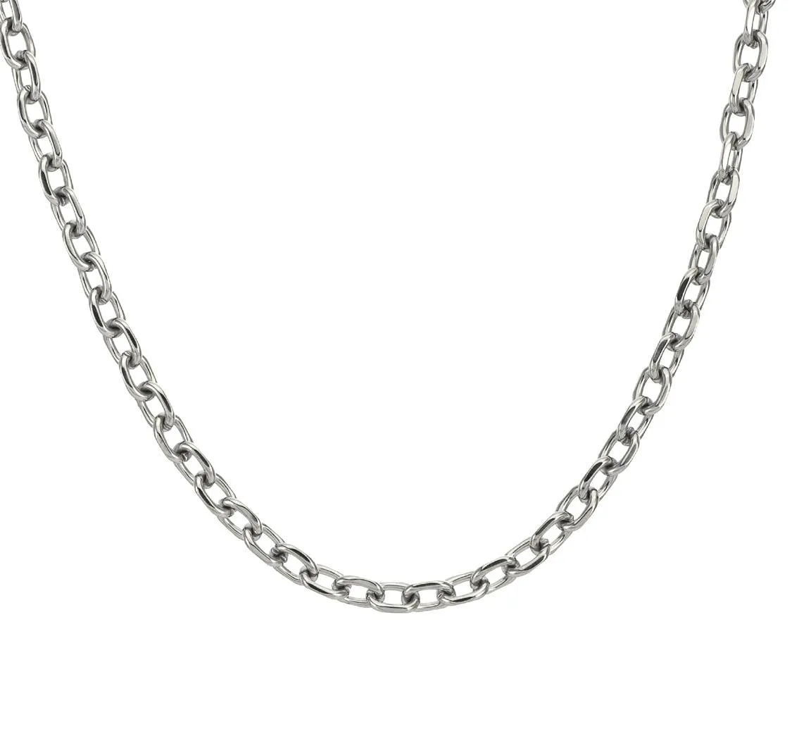 C007W B.Tiff Cable Link Necklace