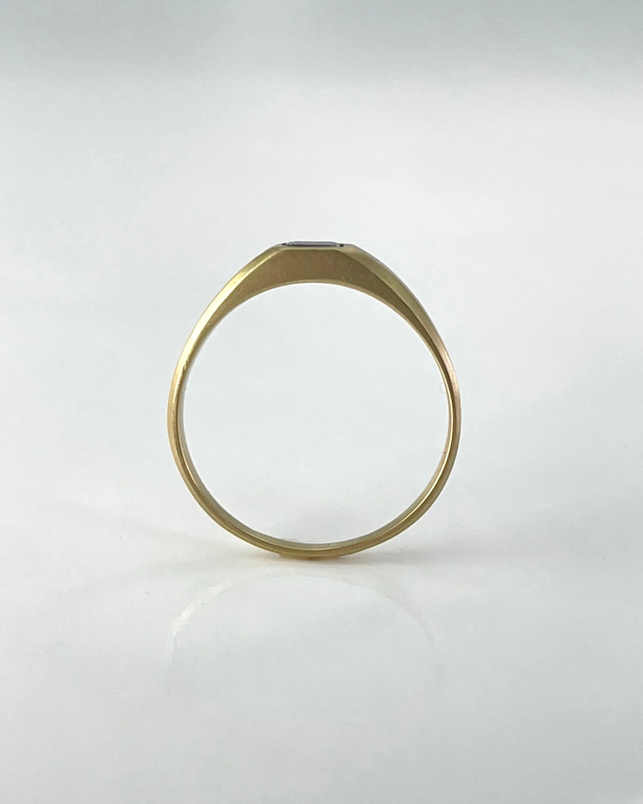 Gold Tiny Ball Hoop Earring