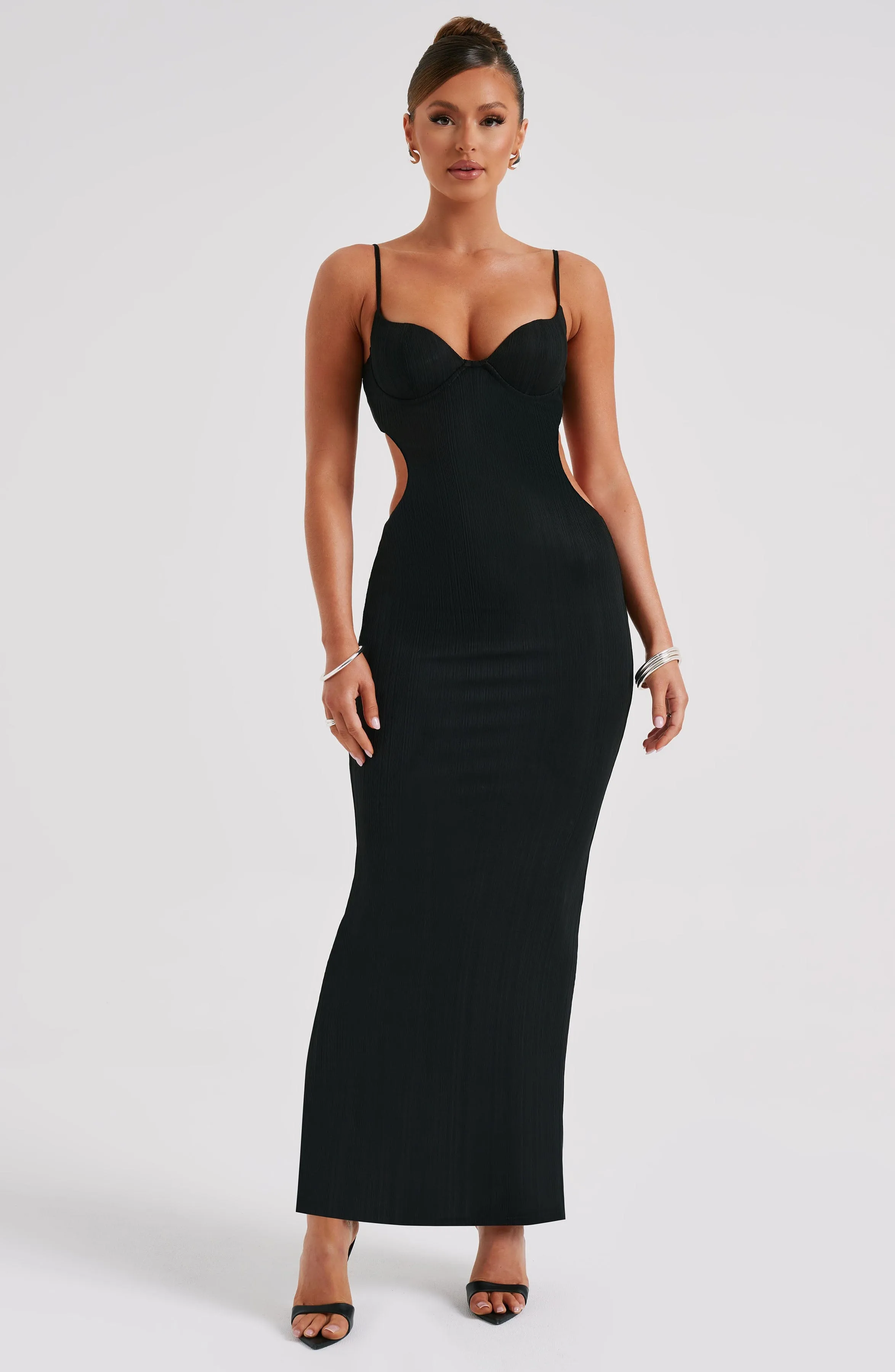 Maxi Dress Celine in Black