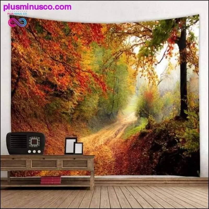 Large Cheap Forest Printed Wall Tapestry