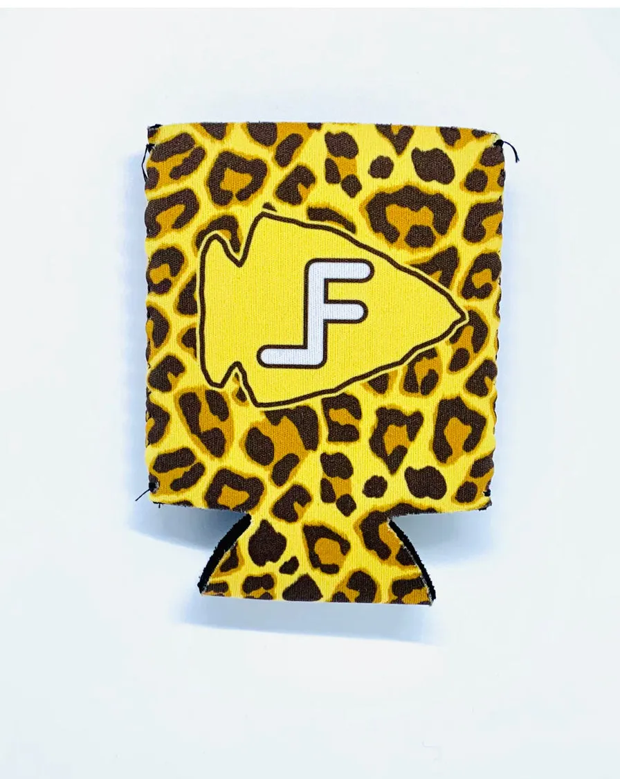 Cheetah Koozie