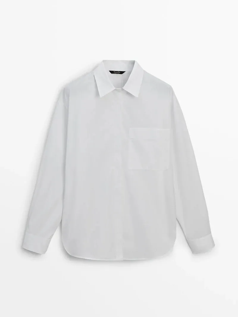 Casual Long Sleeve Cotton Office Wear