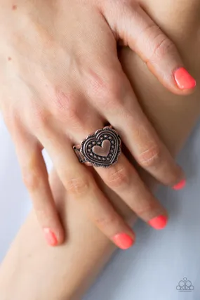 Copper Paparazzi Ring