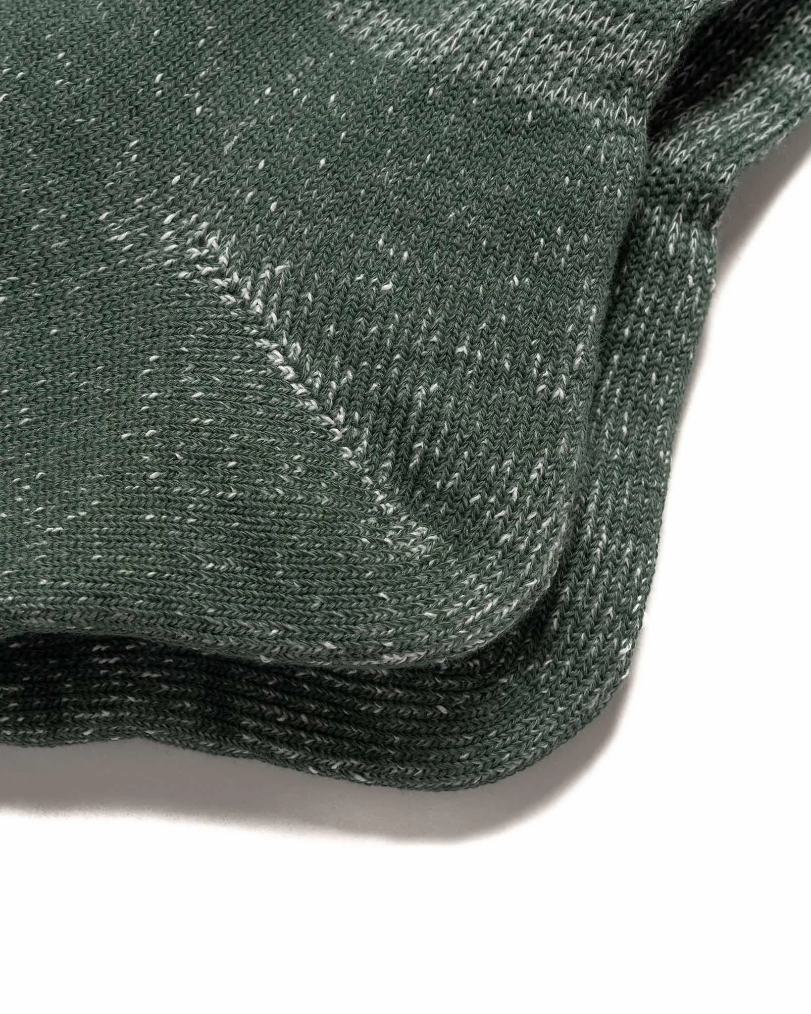 Dark Green Crew Socks