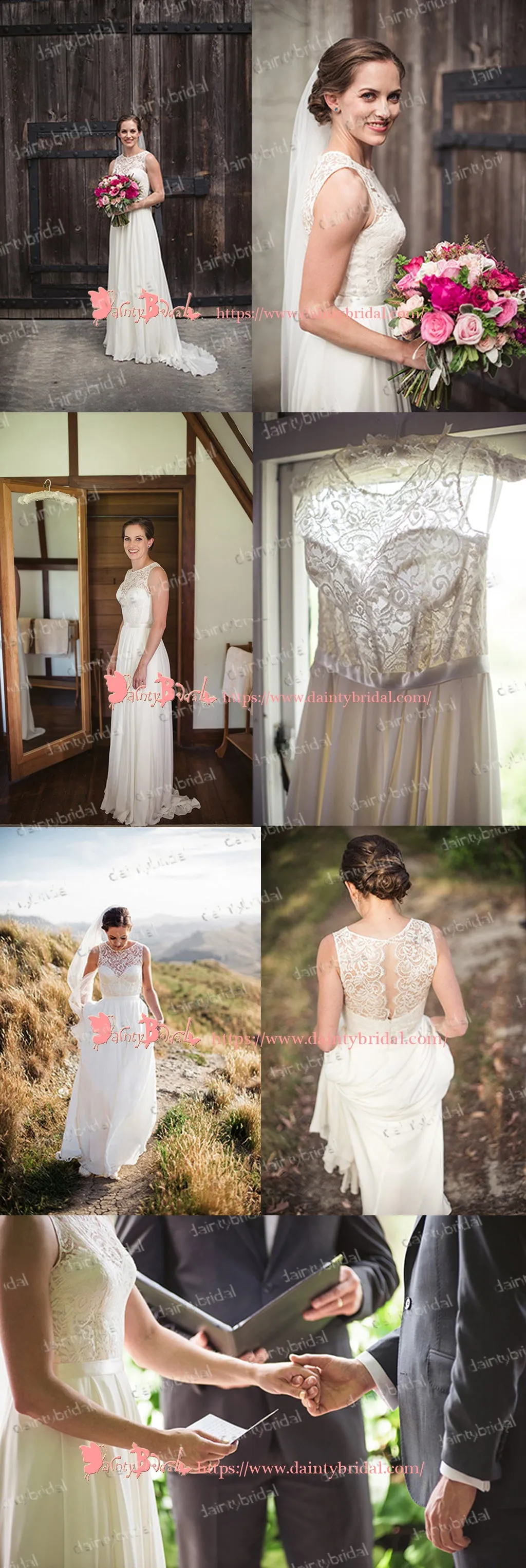 Popular A-Line Wedding Dress\