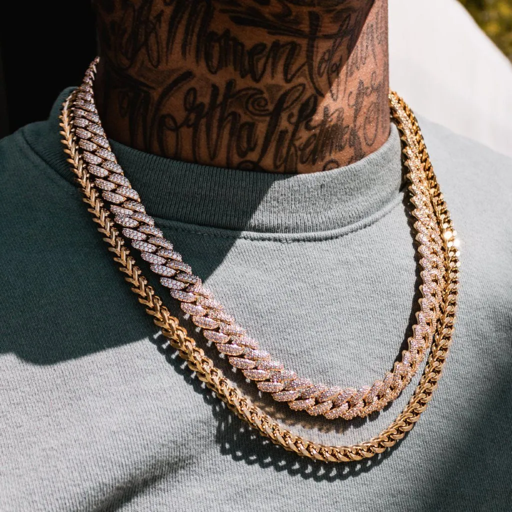 Miami Cuban Link Chain + Bracelet Bundle (6mm)