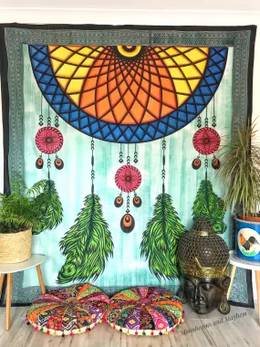 Dual Dream Catcher Wall Decor