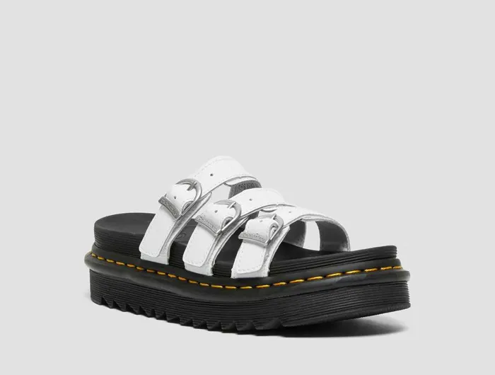 Dr. Martens Women's Blaire Leather Slides - FINAL SALE