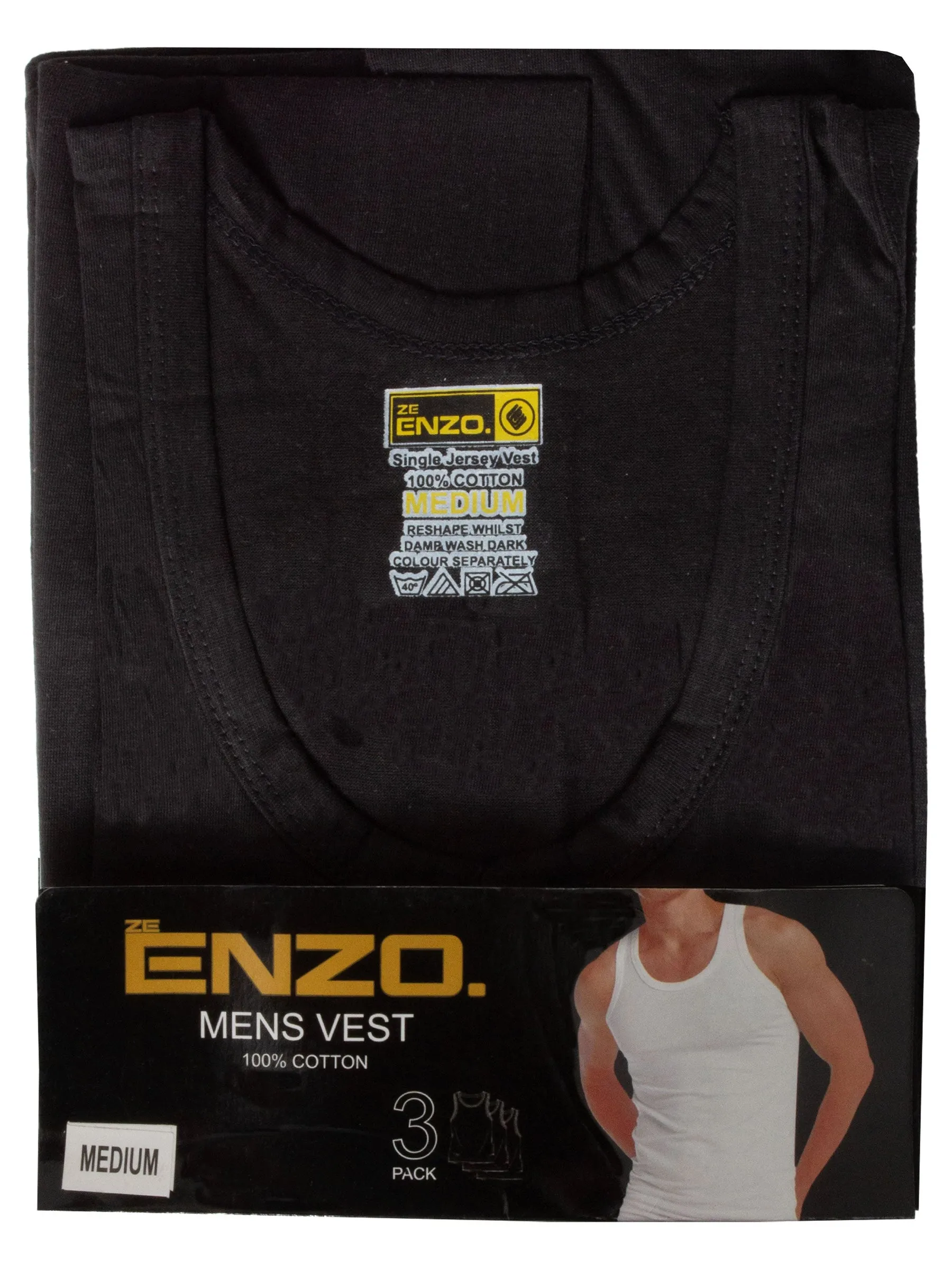 Enzo Mens Trio Vests