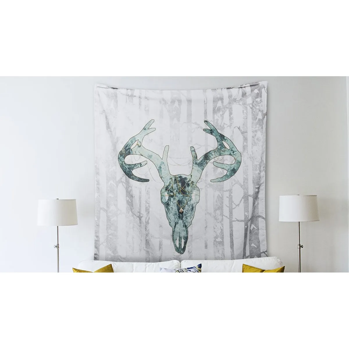 Light Esoteric Wall Tapestry,