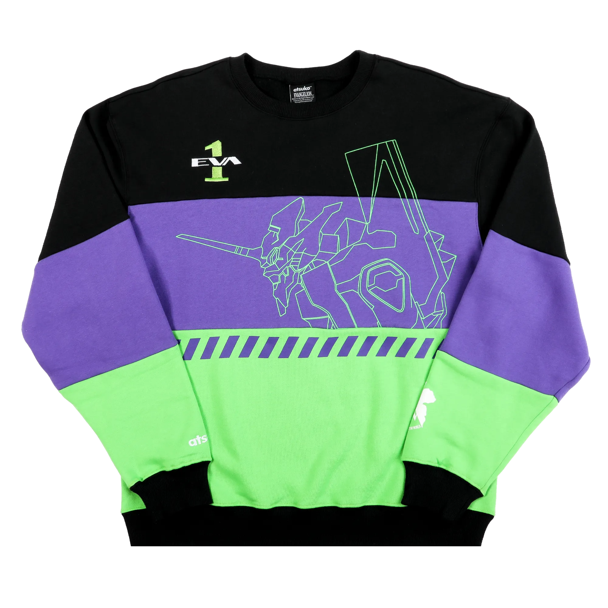 Eva Unit-01 Crew Neck Sweatshirt