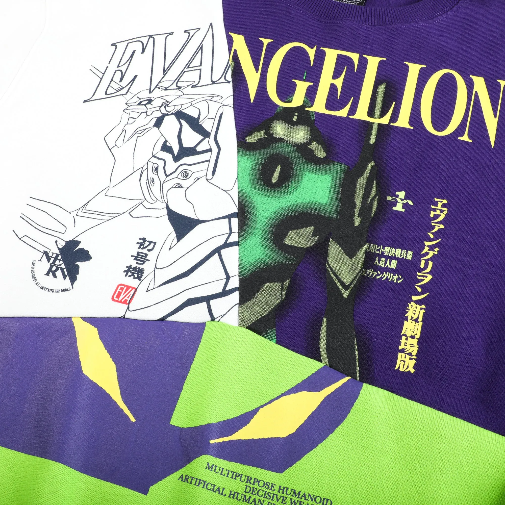 Eva Unit-01 Split Crew Neck Sweatshirt