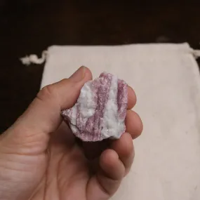 Bright Pink Tourmaline in Matrix