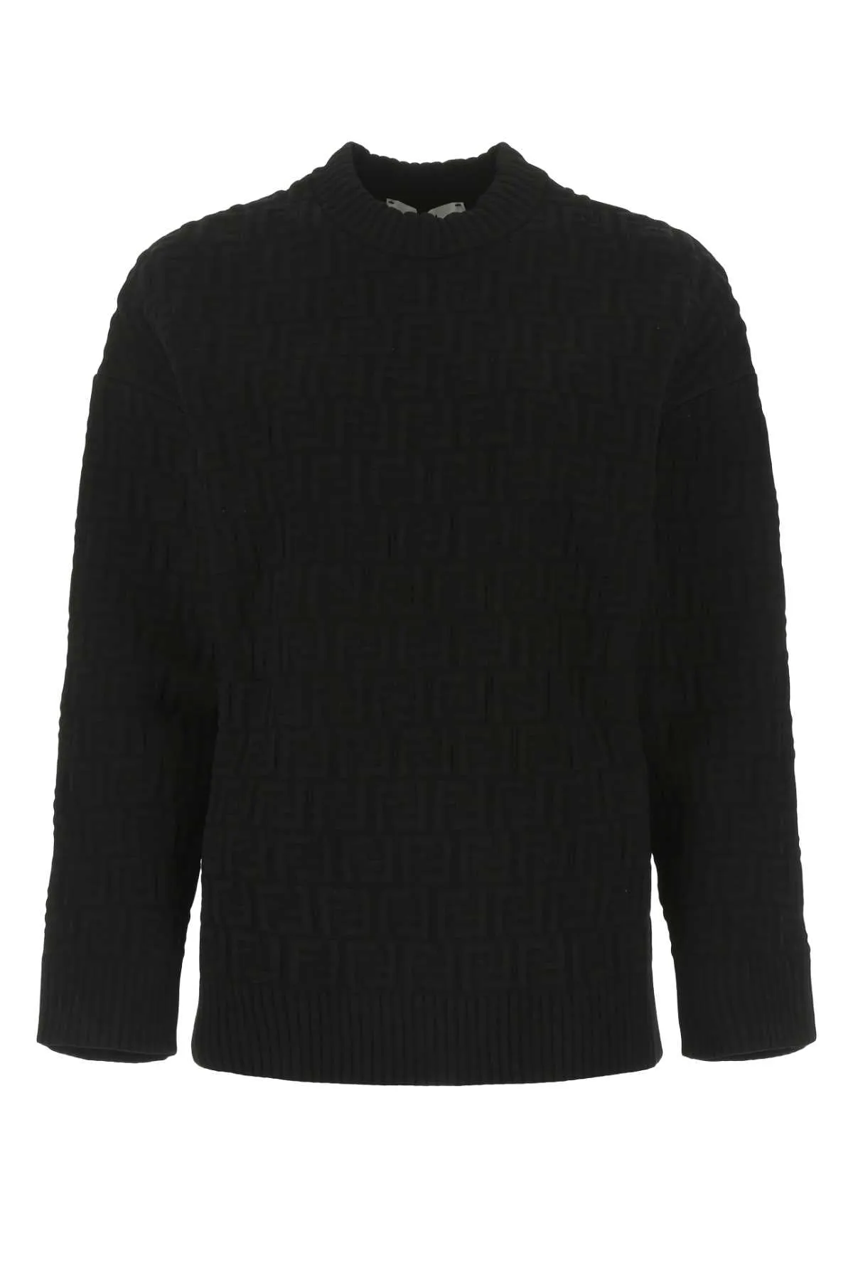 All-Over FF Motif Embossed Pullover by Fendi