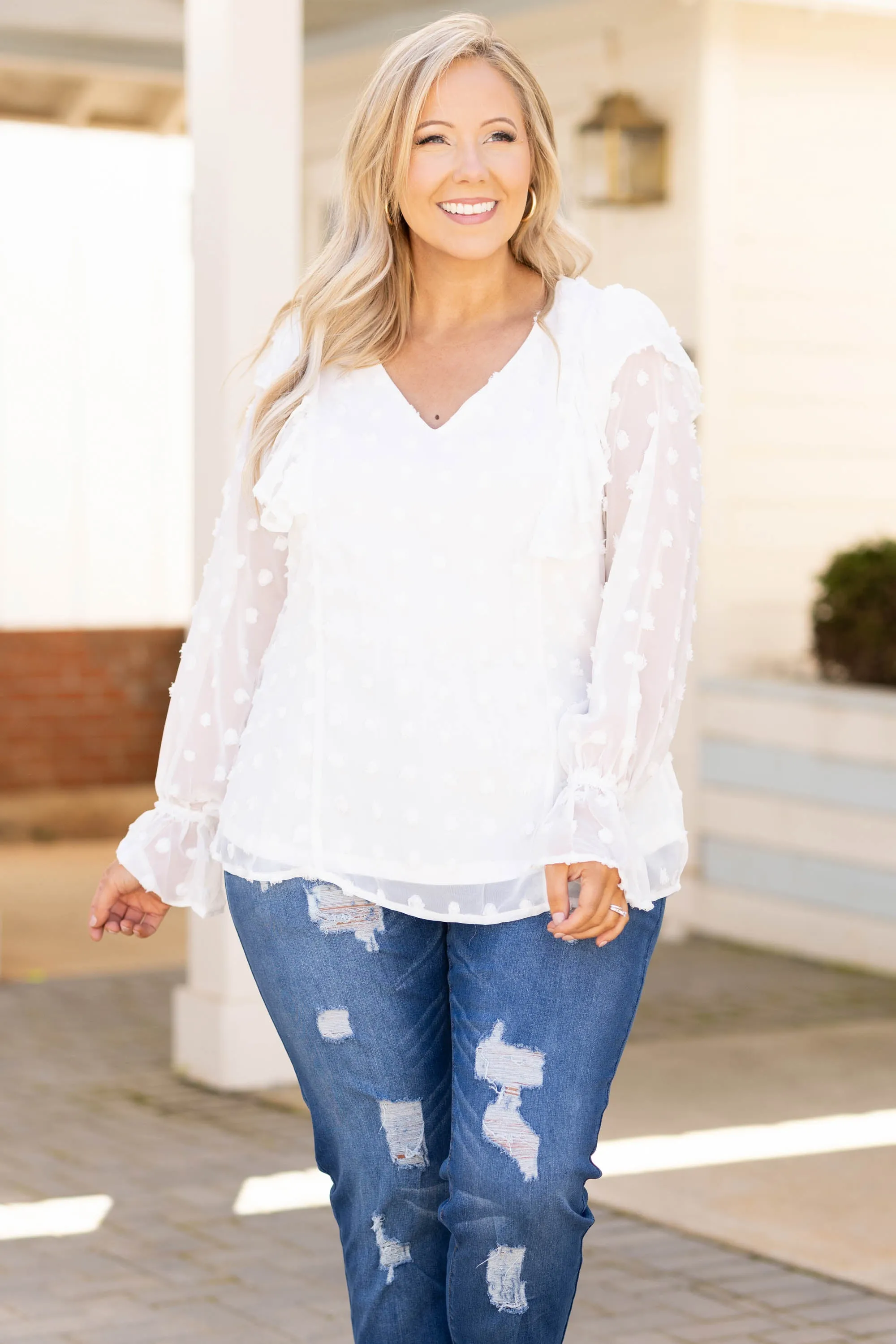 Ivory Fresh Outlook Top,