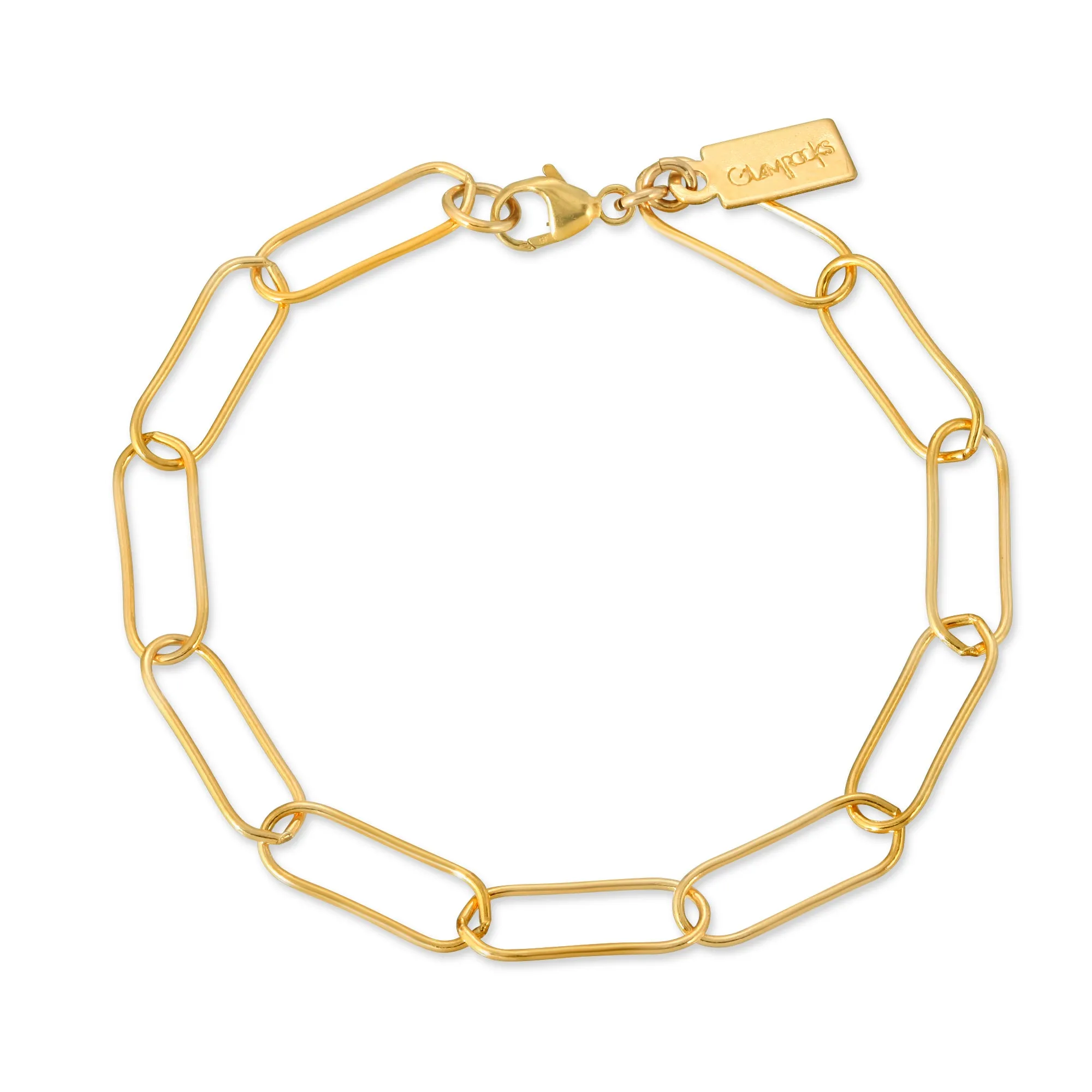 Gold Chain Bracelet Link