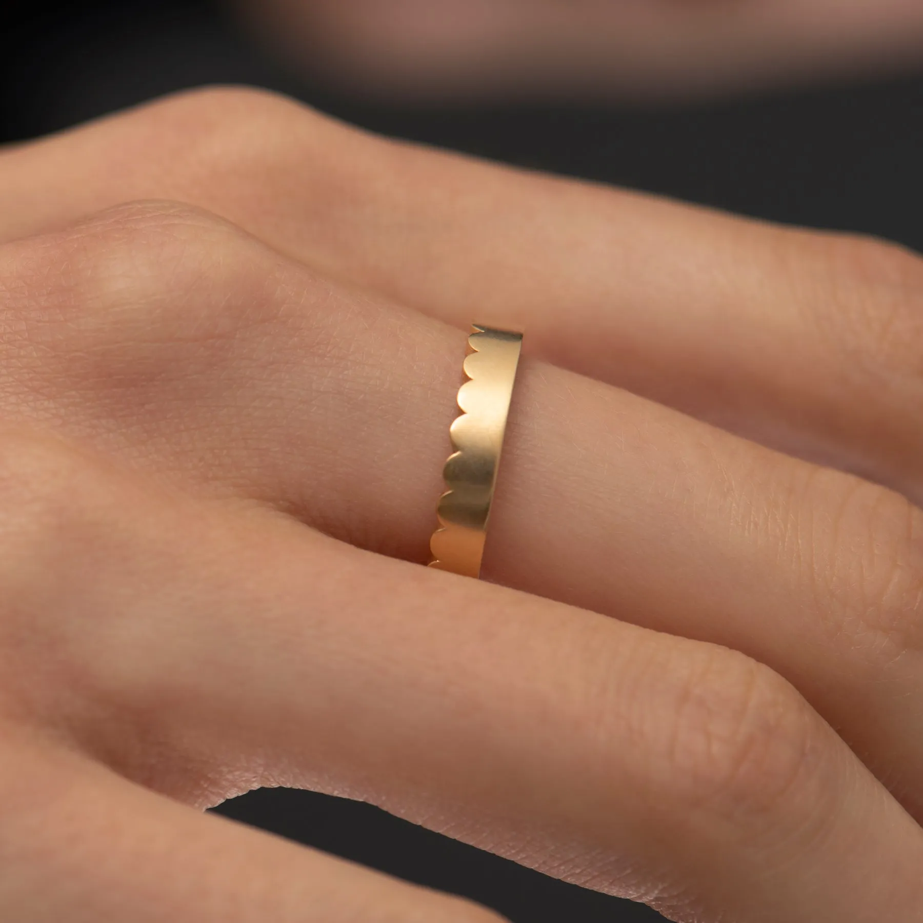 Elegant Cushion Moonstone Ring