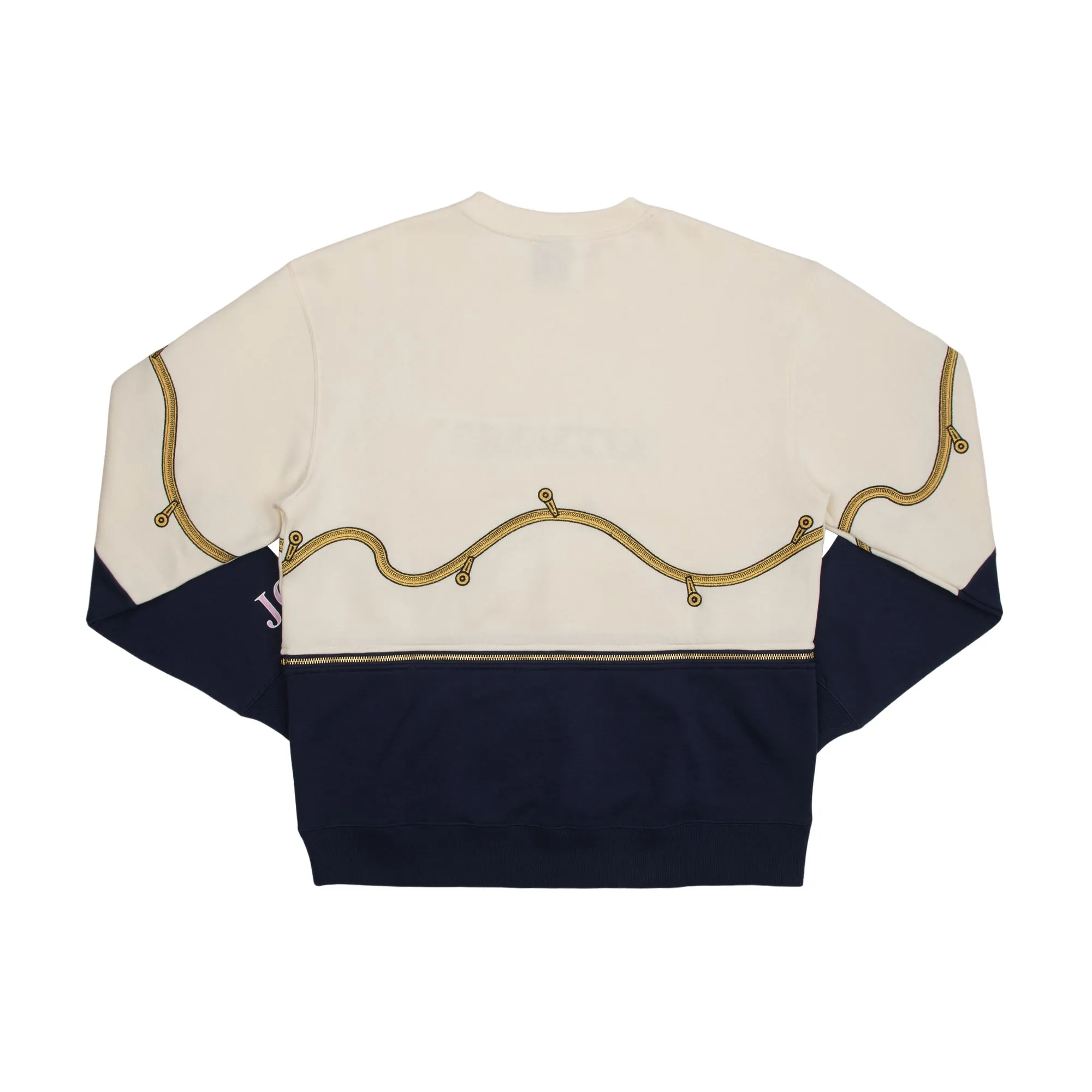 Golden Wind Bucciarati Zip Panel Sweatshirt