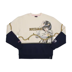 Golden Wind Bucciarati Zip Panel Sweatshirt