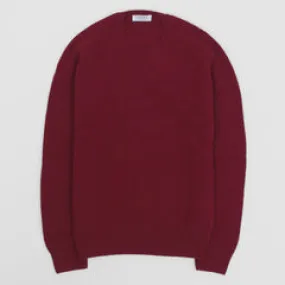 Gran Sasso Ripped Knit Crew Neck Pullover