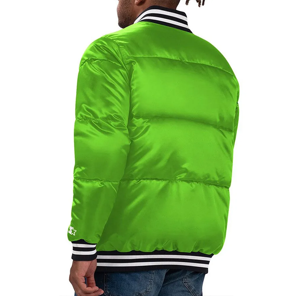 Green Bay Packers Bronx Style Padded Puffer Jacket