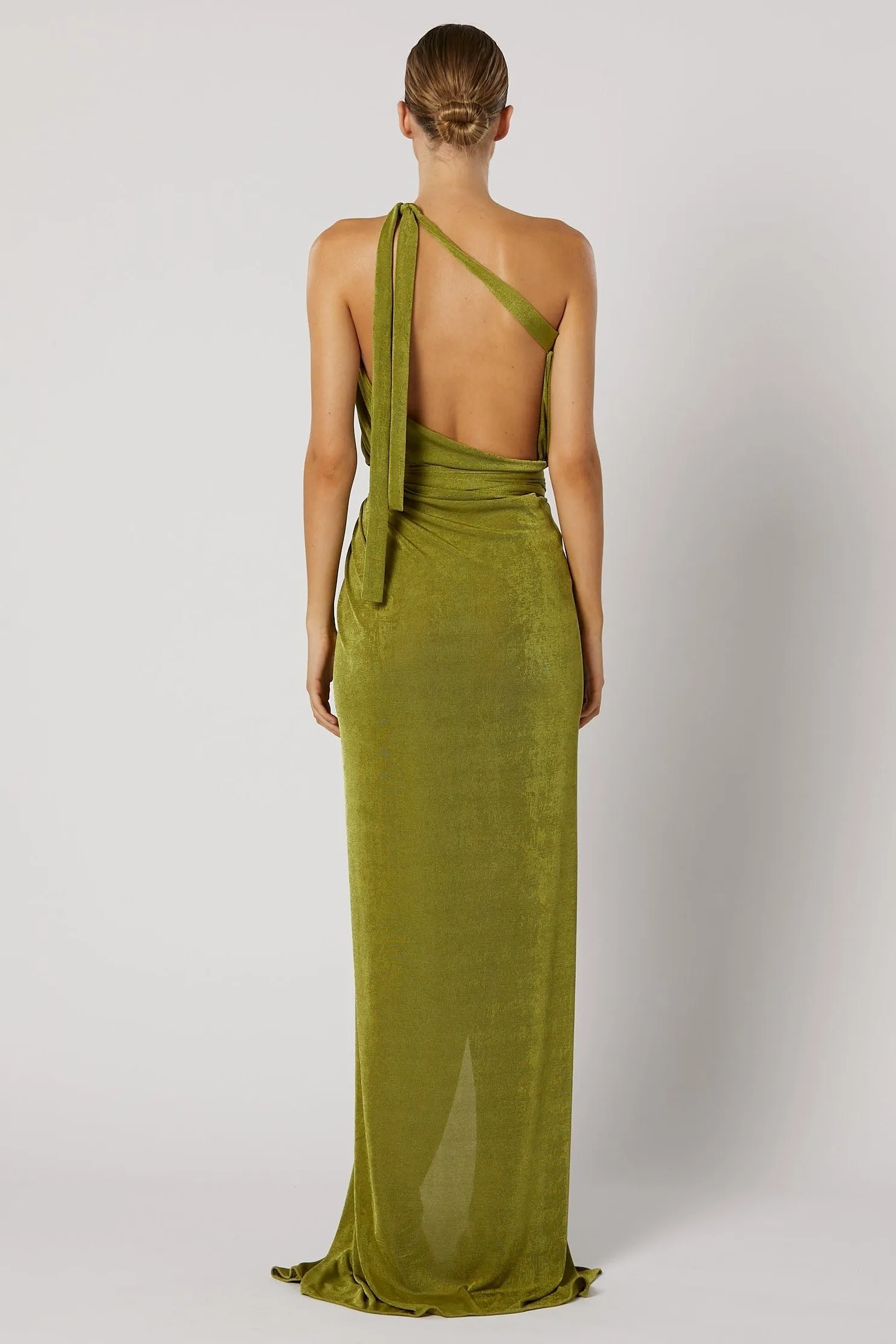 Green Xenia Maxi Dress